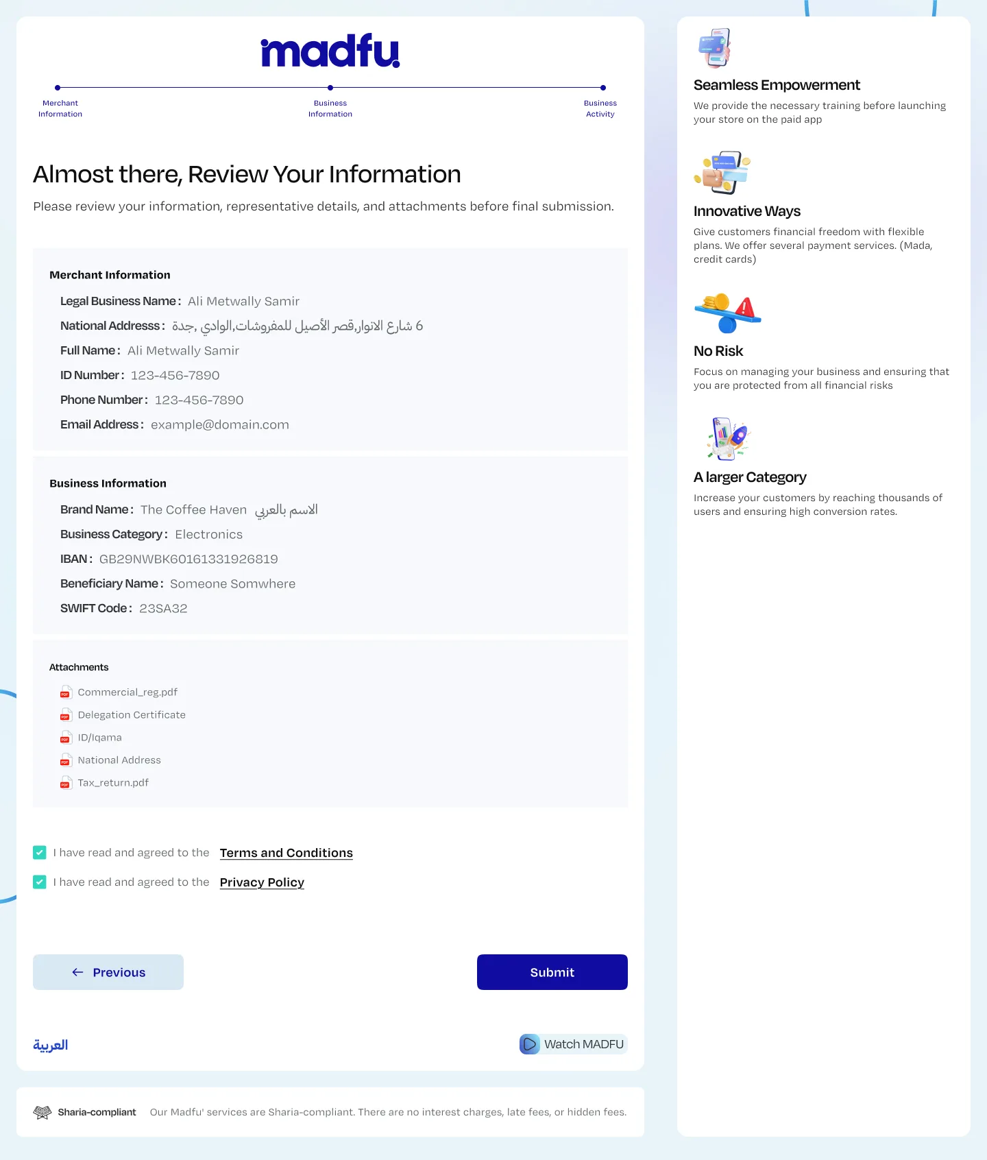 Summary review — expanded with full details