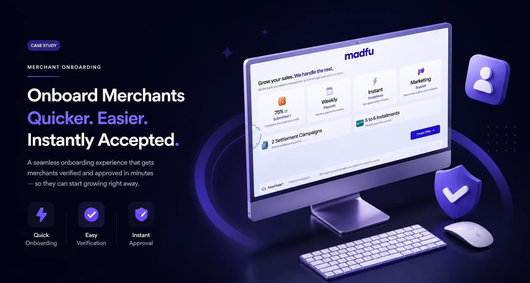 Madfu Merchant Onboarding — case study hero